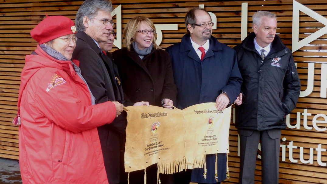 Ouverture officielle de l'Institut culturel cri
