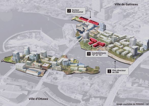 Le développement Zibi dans l'Ottawa Citizen