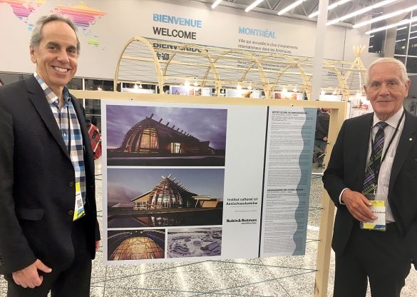 Réunis à nouveau avec Douglas Cardinal