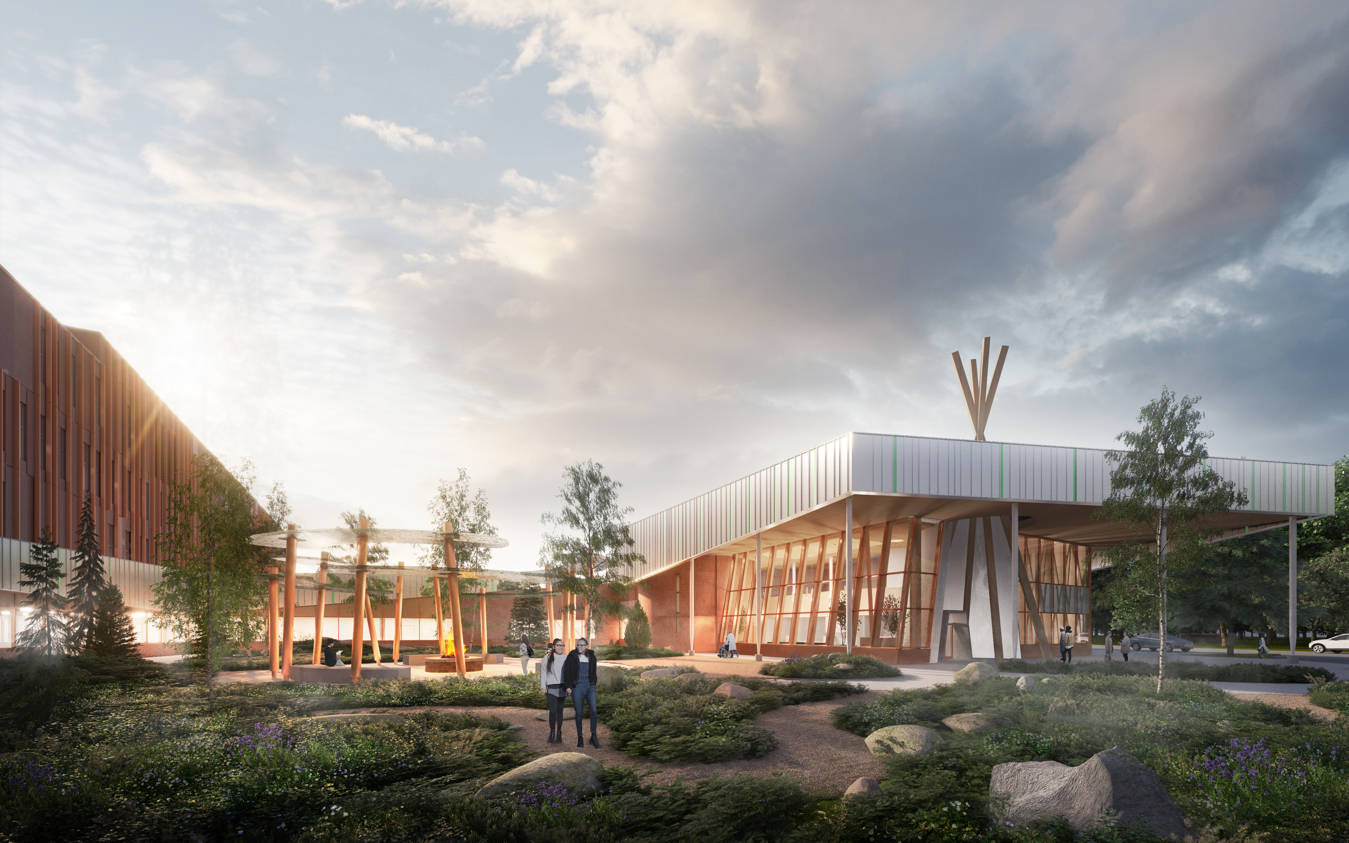 Centre Miyupimaatisiiun communautaire - Figurr + Jodoin Lamarre Pratte + Lemay architects en consortium