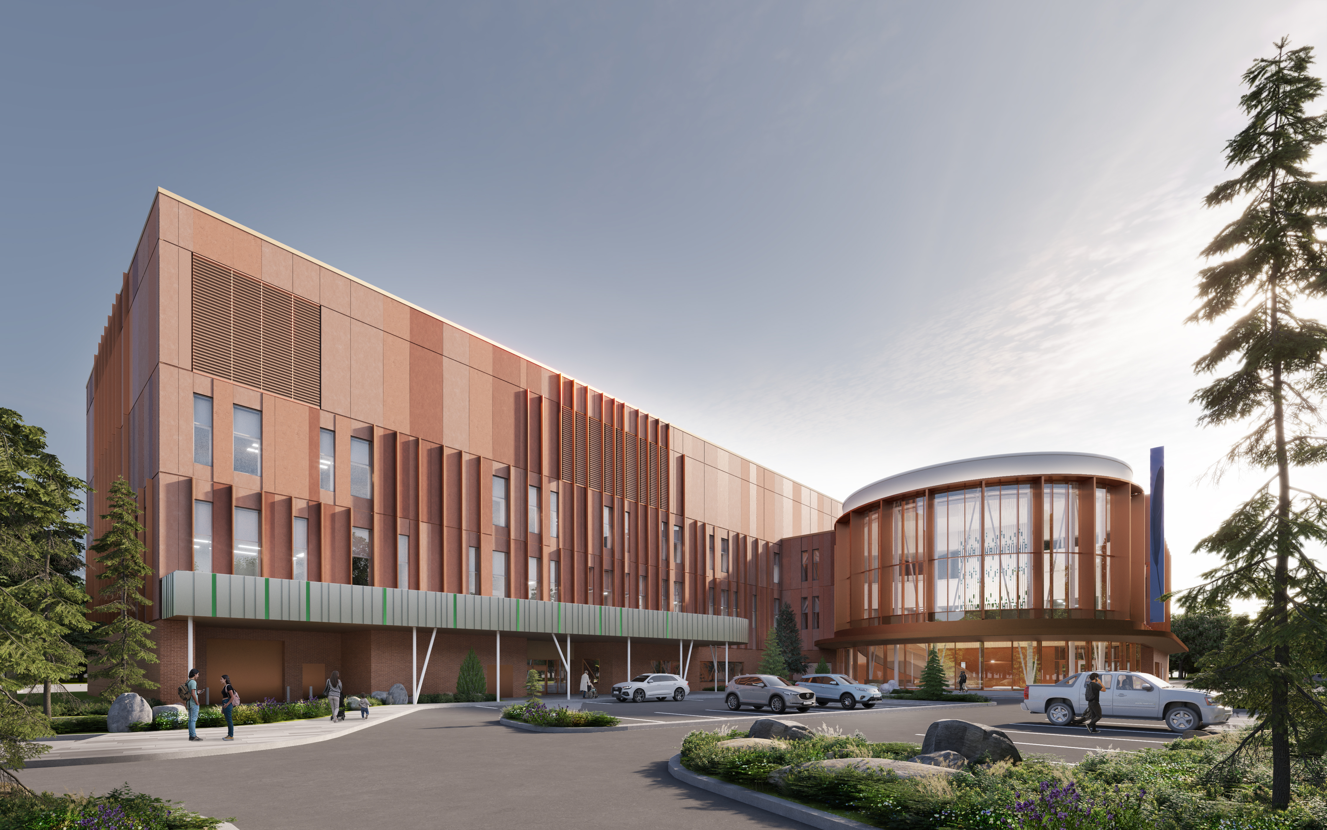 Hôpital - Figurr + Jodoin Lamarre Pratte + Lemay architects in consortium