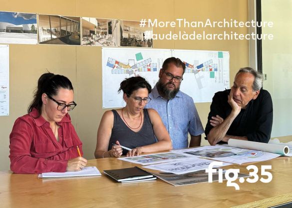 Plus que de l’architecture… Une collaboration